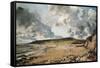 Weymouth Bay: Bowleaze Cove and Jordon Hill-John Constable-Framed Stretched Canvas