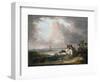 Weymouth Bay with a Distant View of the Harbour and Portland Bill, 1788-George Morland-Framed Giclee Print