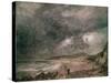 Weymouth Bay with Approaching Storm-John Constable-Stretched Canvas