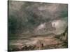 Weymouth Bay with Approaching Storm-John Constable-Stretched Canvas