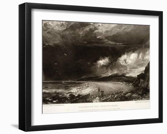 Weymouth Bay-John Constable-Framed Giclee Print