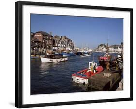 Weymouth Harbour, Dorset, England, United Kingdom-Jenny Pate-Framed Photographic Print