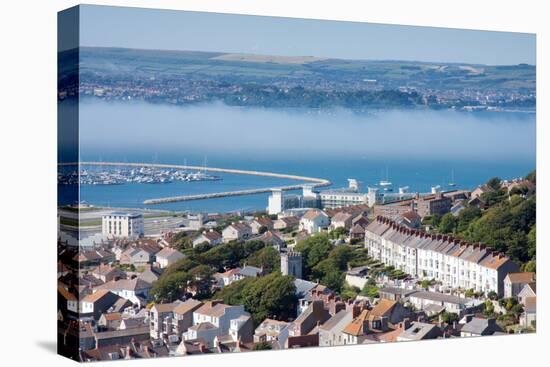 Weymouth Marina, Dorset England-ellenamani-Stretched Canvas