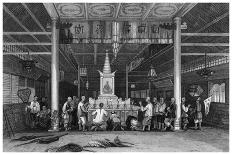 Temple of Buddha, Canton, China, 1843-WH Capone-Giclee Print