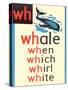 WH for Whale-null-Stretched Canvas