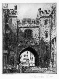 St John's Gateway, London, Late 19th Century-WH Little-Mounted Giclee Print