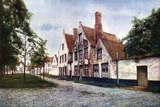 Beguinage of the Vineyard, Bruges, Belgium, C1924-WH Smith-Laminated Giclee Print