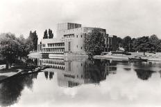 The Royal Shakespeare Theatre, Stratford-Upon-Avon, Warwickshire, Early 20th Century-WH Smith & Son-Framed Stretched Canvas