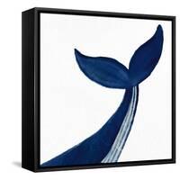 Whale 1-Kimberly Allen-Framed Stretched Canvas