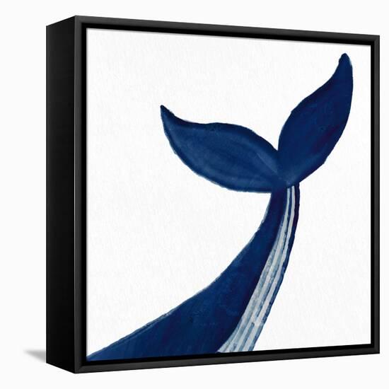 Whale 1-Kimberly Allen-Framed Stretched Canvas