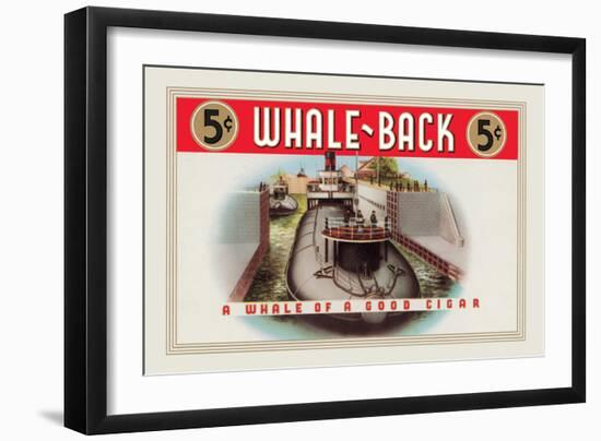 Whale-Back Cigars-null-Framed Art Print