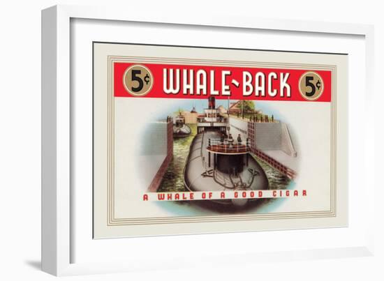 Whale-Back Cigars-null-Framed Art Print