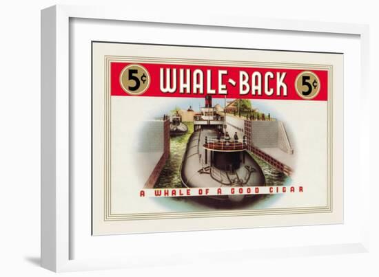 Whale-Back Cigars-null-Framed Art Print