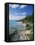 Whale Beach, Bermuda, Central America, Mid Atlantic-Harding Robert-Framed Stretched Canvas