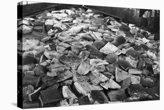 Whale Blubber, Magdalene Bay, Spitzbergen, Norway, 1929-null-Stretched Canvas