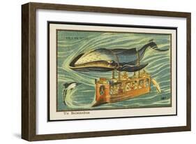 Whale-Bus-Jean Marc Cote-Framed Art Print