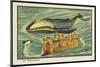 Whale-Bus-Jean Marc Cote-Mounted Art Print