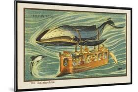 Whale-Bus-Jean Marc Cote-Mounted Art Print