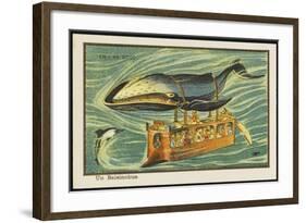 Whale-Bus-Jean Marc Cote-Framed Art Print