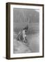 Whale Ceremonial, Clayoquot, C.1910 (B/W Photo)-Edward Sheriff Curtis-Framed Giclee Print