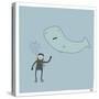 Whale Dive-Reza Farazmand-Stretched Canvas