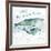 Whale Family I-Janet Tava-Framed Art Print