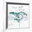 Whale Family II-Janet Tava-Framed Art Print