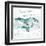 Whale Family II-Janet Tava-Framed Art Print