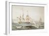 Whale Fishing, Published by E. Gambert and Co., 1853-Louis Lebreton-Framed Giclee Print