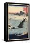 Whale Hunting at the Island of Goto in Hizen-null-Framed Stretched Canvas
