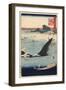 Whale Hunting at the Island of Goto in Hizen-null-Framed Giclee Print