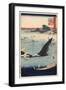 Whale Hunting at the Island of Goto in Hizen-null-Framed Giclee Print