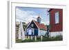 Whale Jawbone Archway to Church in Sisimiut, Greenland, Polar Regions-Michael Nolan-Framed Photographic Print