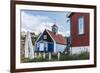 Whale Jawbone Archway to Church in Sisimiut, Greenland, Polar Regions-Michael Nolan-Framed Photographic Print