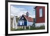 Whale Jawbone Archway to Church in Sisimiut, Greenland, Polar Regions-Michael Nolan-Framed Photographic Print