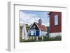 Whale Jawbone Archway to Church in Sisimiut, Greenland, Polar Regions-Michael Nolan-Framed Photographic Print