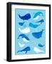 Whale of a Tale Vertical-Heather Rosas-Framed Art Print