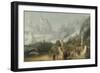 Whale-Oil Refinery Near the Village of Smerenburg-Cornelis de Man-Framed Art Print