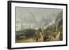 Whale-Oil Refinery Near the Village of Smerenburg-Cornelis de Man-Framed Art Print