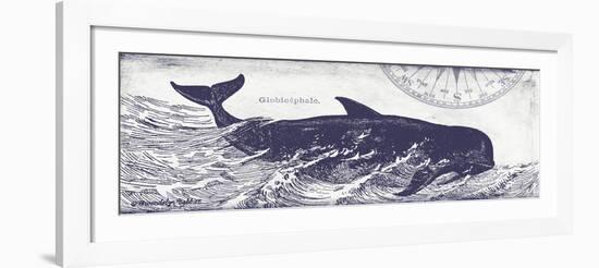 Whale on Cream I-Gwendolyn Babbitt-Framed Art Print