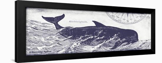 Whale on Cream I-Gwendolyn Babbitt-Framed Art Print