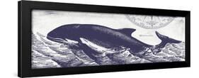 Whale on Cream II-Gwendolyn Babbitt-Framed Art Print