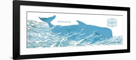 Whale on White I-Gwendolyn Babbitt-Framed Premium Giclee Print
