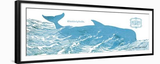 Whale on White I-Gwendolyn Babbitt-Framed Premium Giclee Print