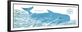 Whale on White I-Gwendolyn Babbitt-Framed Premium Giclee Print