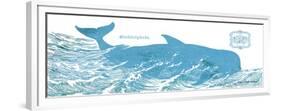 Whale on White I-Gwendolyn Babbitt-Framed Premium Giclee Print