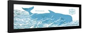 Whale on White I-Gwendolyn Babbitt-Framed Art Print