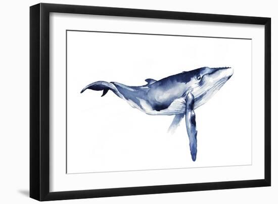 Whale Portrait I-Grace Popp-Framed Art Print
