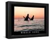 Whale Song Art Photo-null-Framed Mini Poster