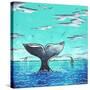 Whale Tail - Better-Megan Aroon Duncanson-Stretched Canvas